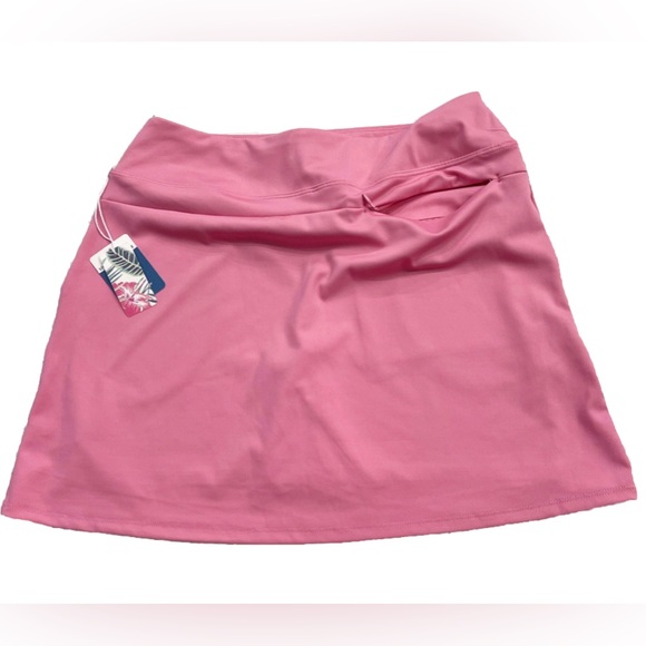 NWT Tommy Bahama Golf Skort Pink Size Small S Built-In Shorts Stretch Skirt - Picture 5 of 11